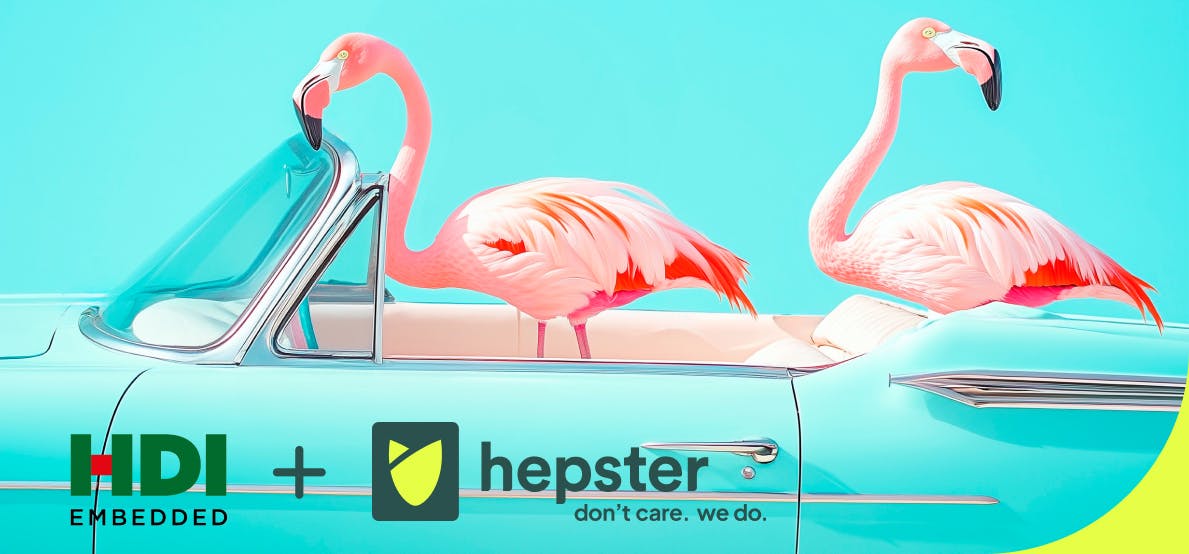 Pressemitteilung hepster - Kooperation HDI Embedded