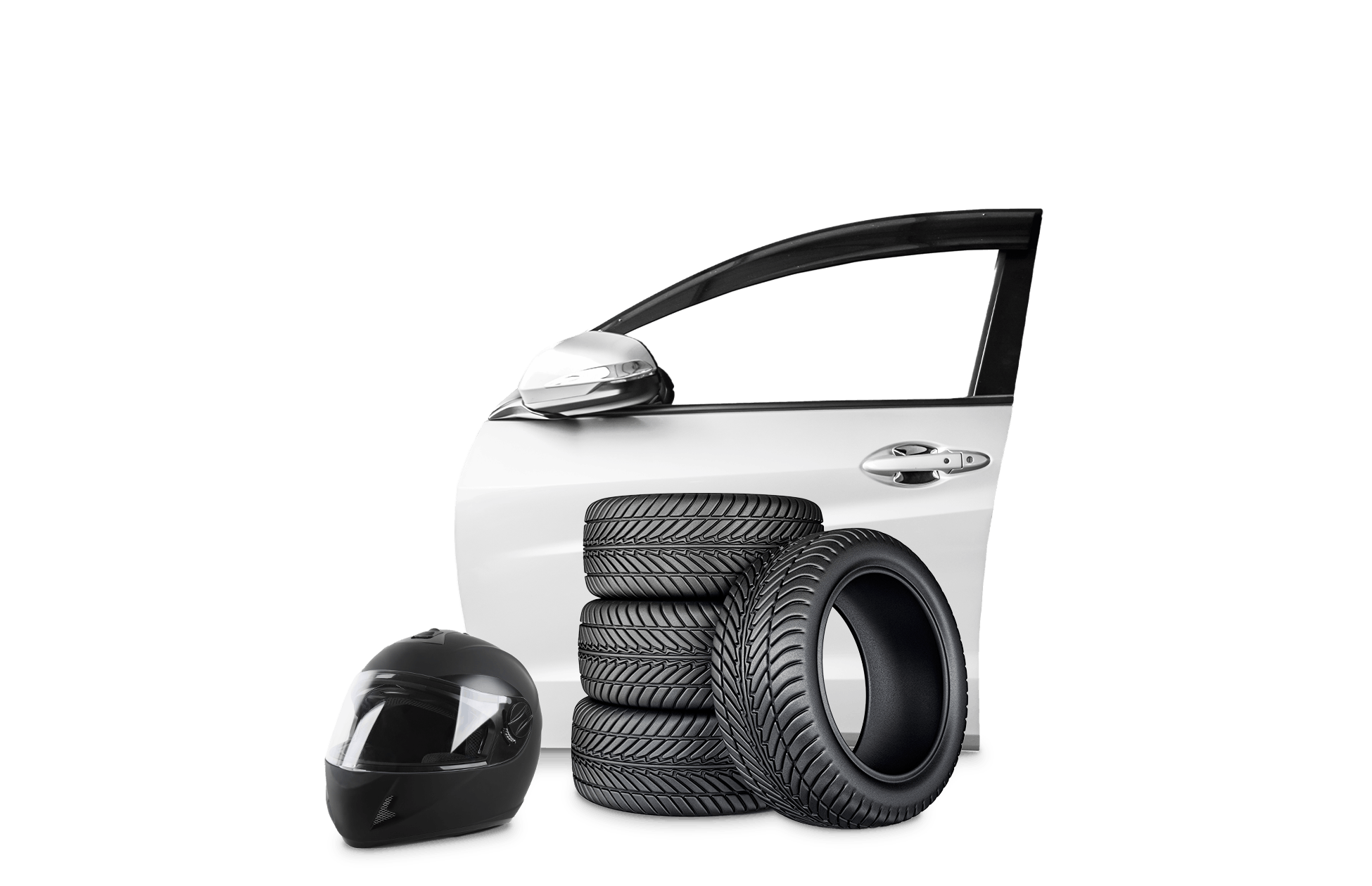 pieces auto, casque, pneus